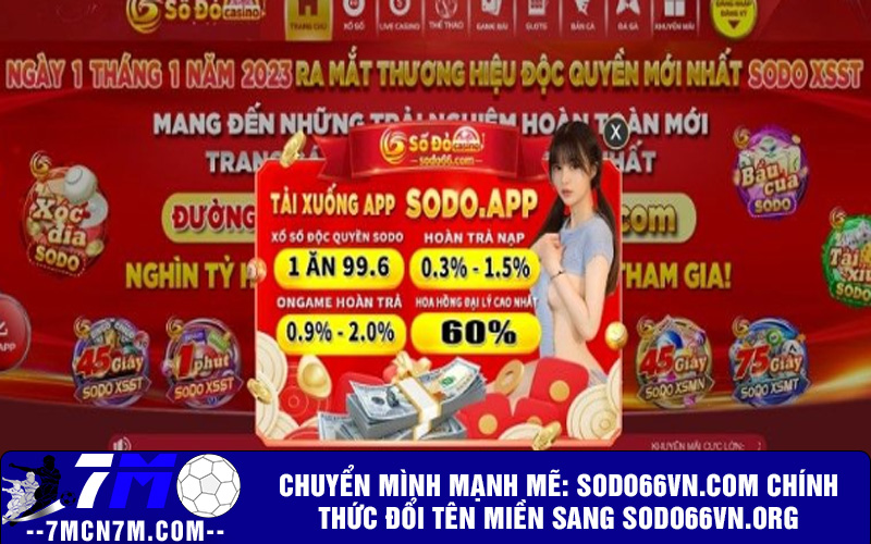 Sodo66vn.com chính thức đổi tên miền sang Sodo66vn.org từ ngày 1/1/2024
