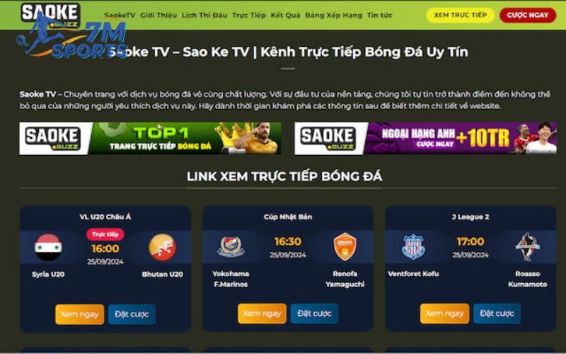 Xem bóng ở Saoketv cần lưu ý gì?