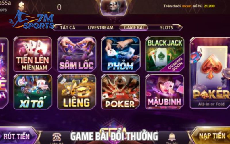 Game bài là một trong những sản phẩm có sức hút mạnh mẽ nhất
