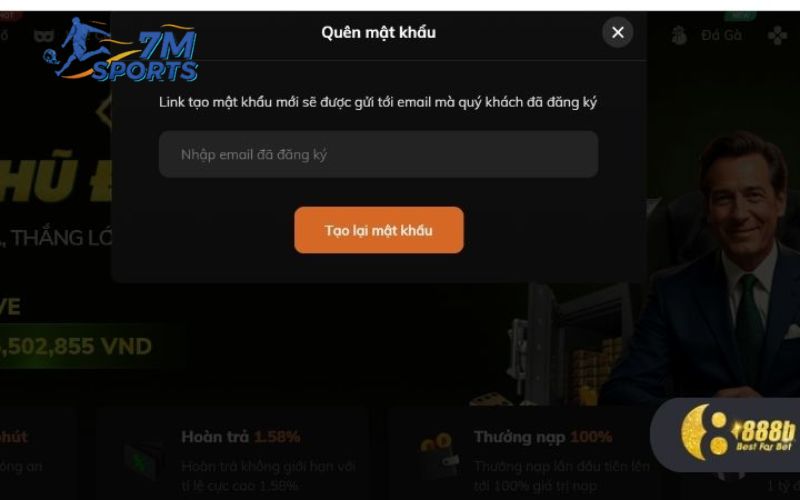 Lỗi thường gặp khi đăng nhập 888B